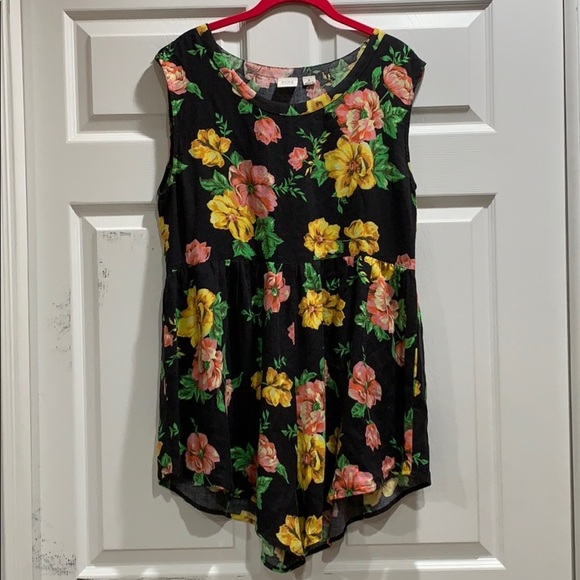 Some Days Lovin Oversized Floral Romper Dress S - Picture 2 of 8